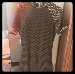 Black craft hottopic goth fitted dress